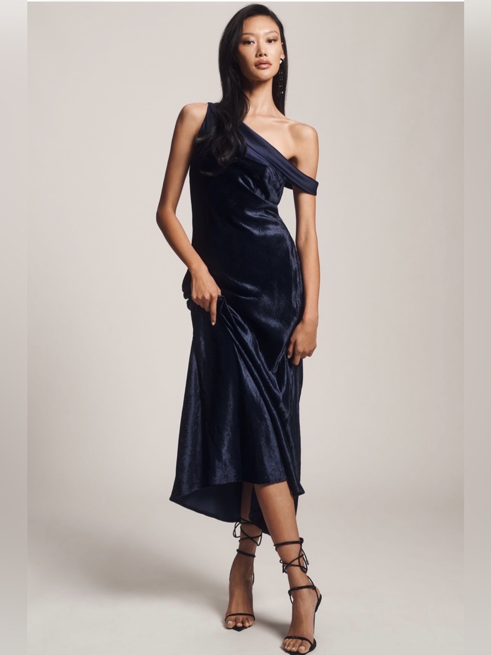 Anthropologie Blank London Florence Off-Shoulder Maxi Dress